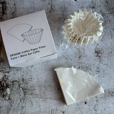 ORIGAMI SET Cone + Wave Cup 4