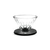 Crystal Eye B75 Dripper PCTG Amber Black
